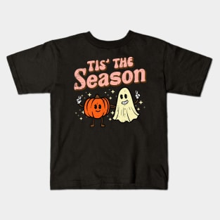 Halloween Fall Tis The Season Costume Women Girls Kids Kids T-Shirt